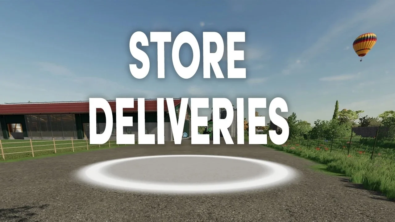 Store Deliveries v1.0.0 FS22 FS22 Mod Free Download