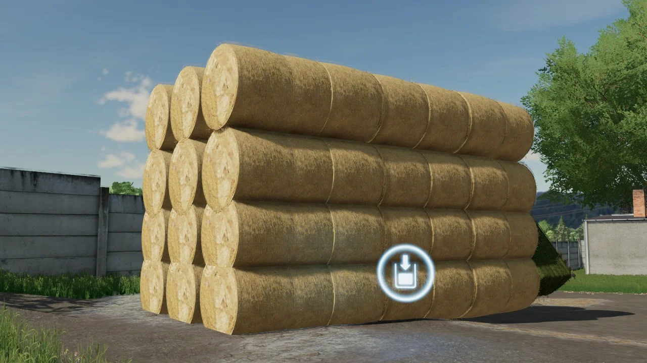 Straw point of sale V1.0 FS22 FS22 Mod Free Download