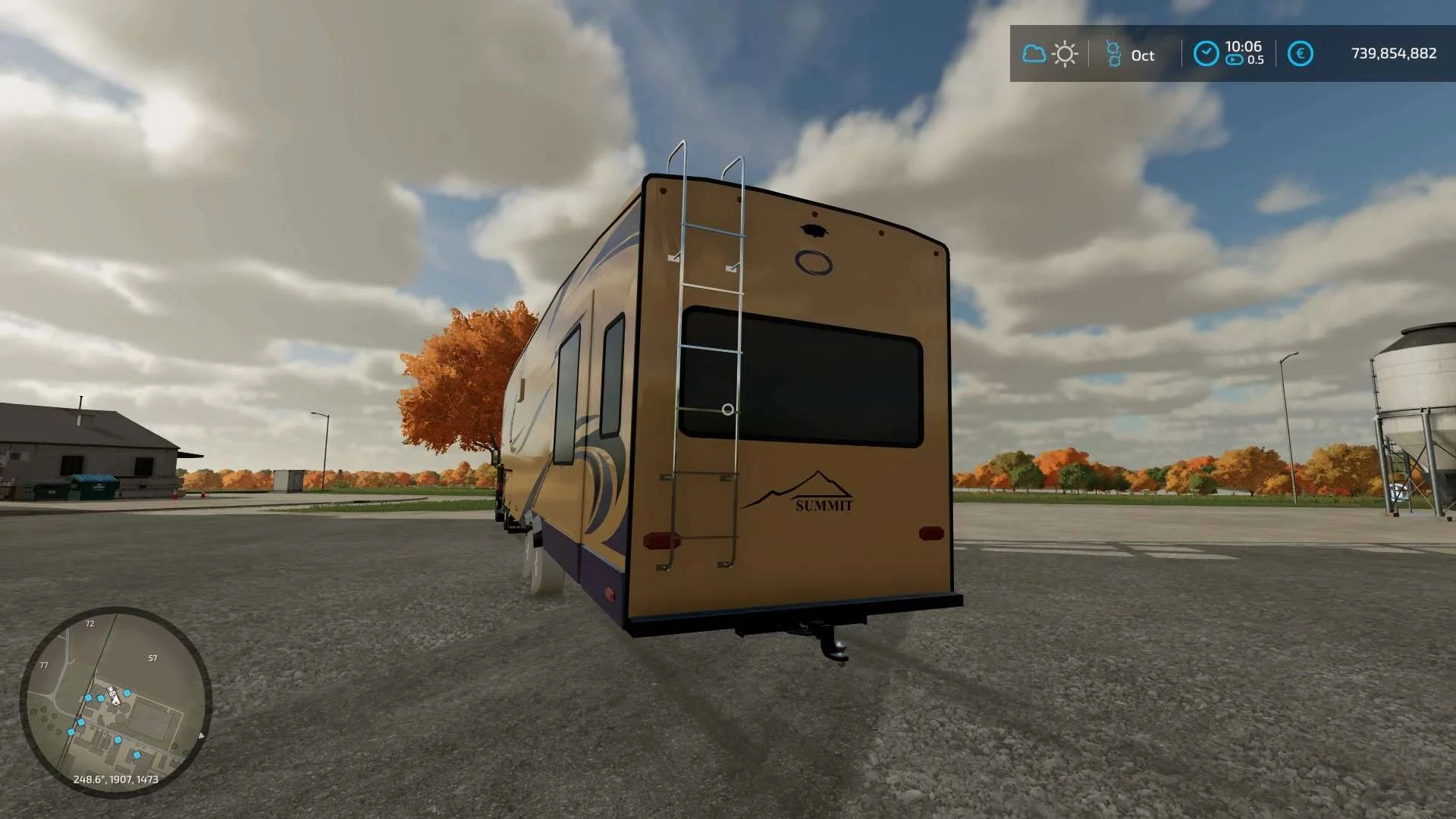 Summit 5th Wheel Converted v1.0 FS22 FS22 Mod Free Download