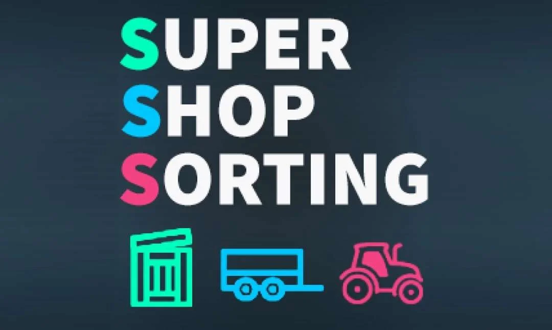 SuperShopSorting v1.0 FS22 FS22 Mod Free Download