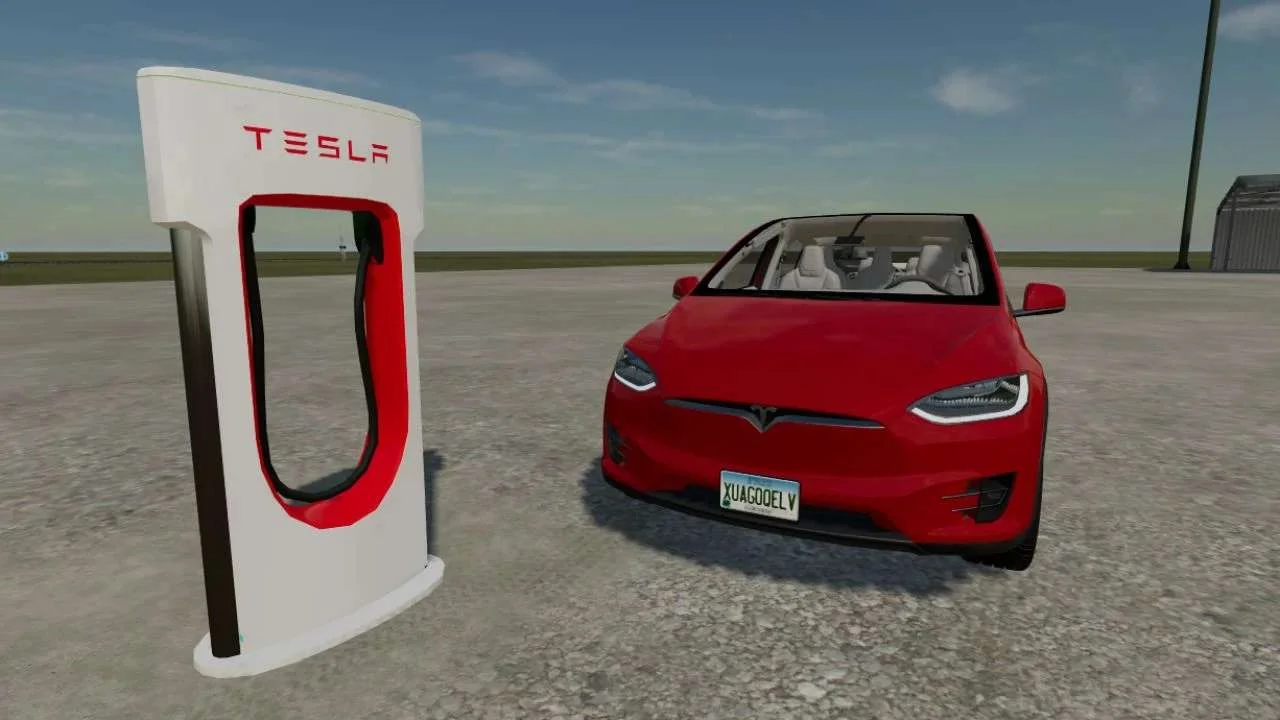 Tesla Charging Station v1.0 FS22 FS22 Mod Free Download