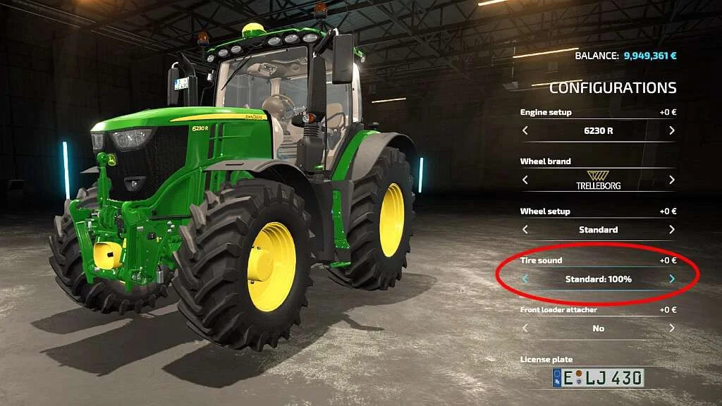 Tire Sound v1.0 FS22 FS22 Mod Free Download