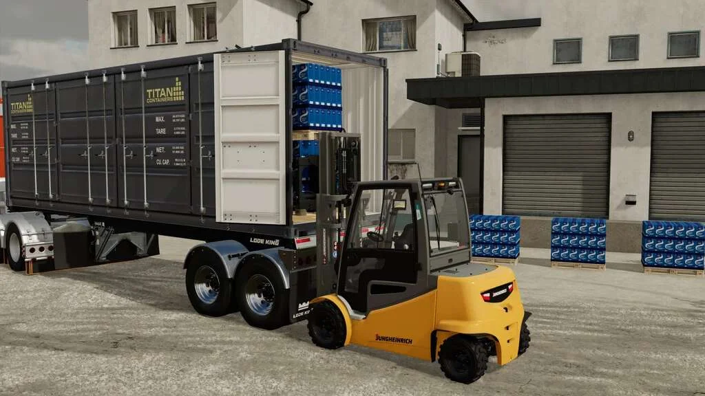 Titan Standard Containers v1.0 FS22 FS22 Mod Free Download