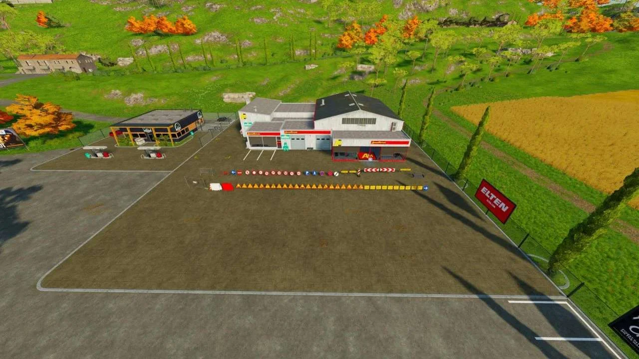 Traffic signs v1.0.0.1 FS22 FS22 Mod Free Download