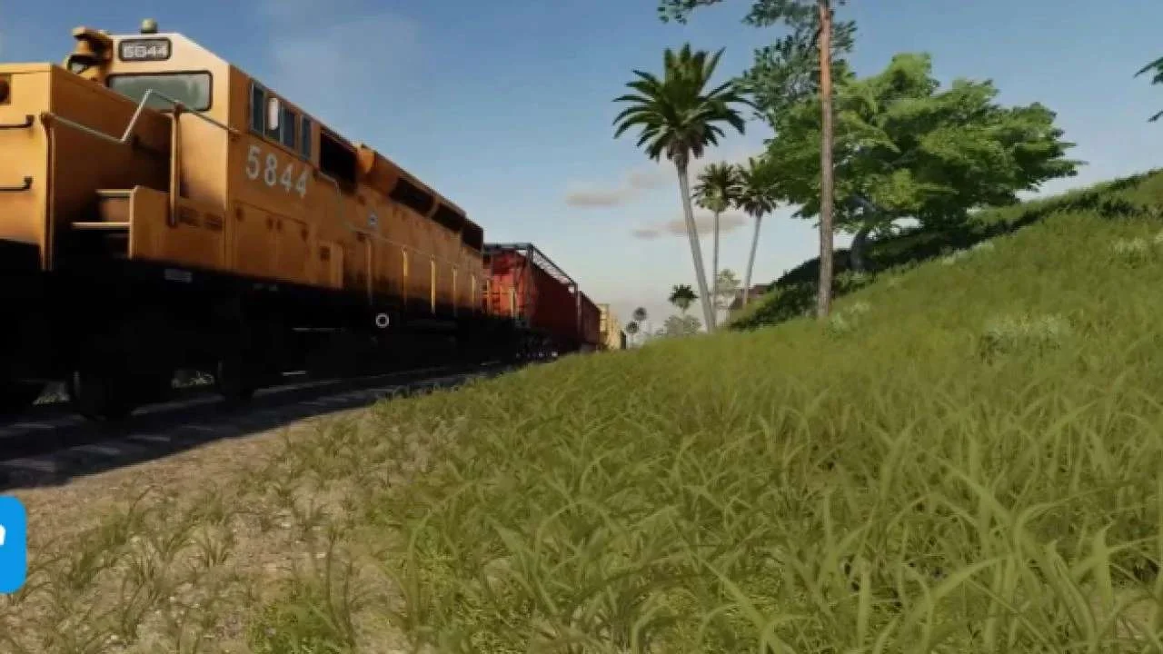 Train System v1.0 FS22 FS22 Mod Free Download