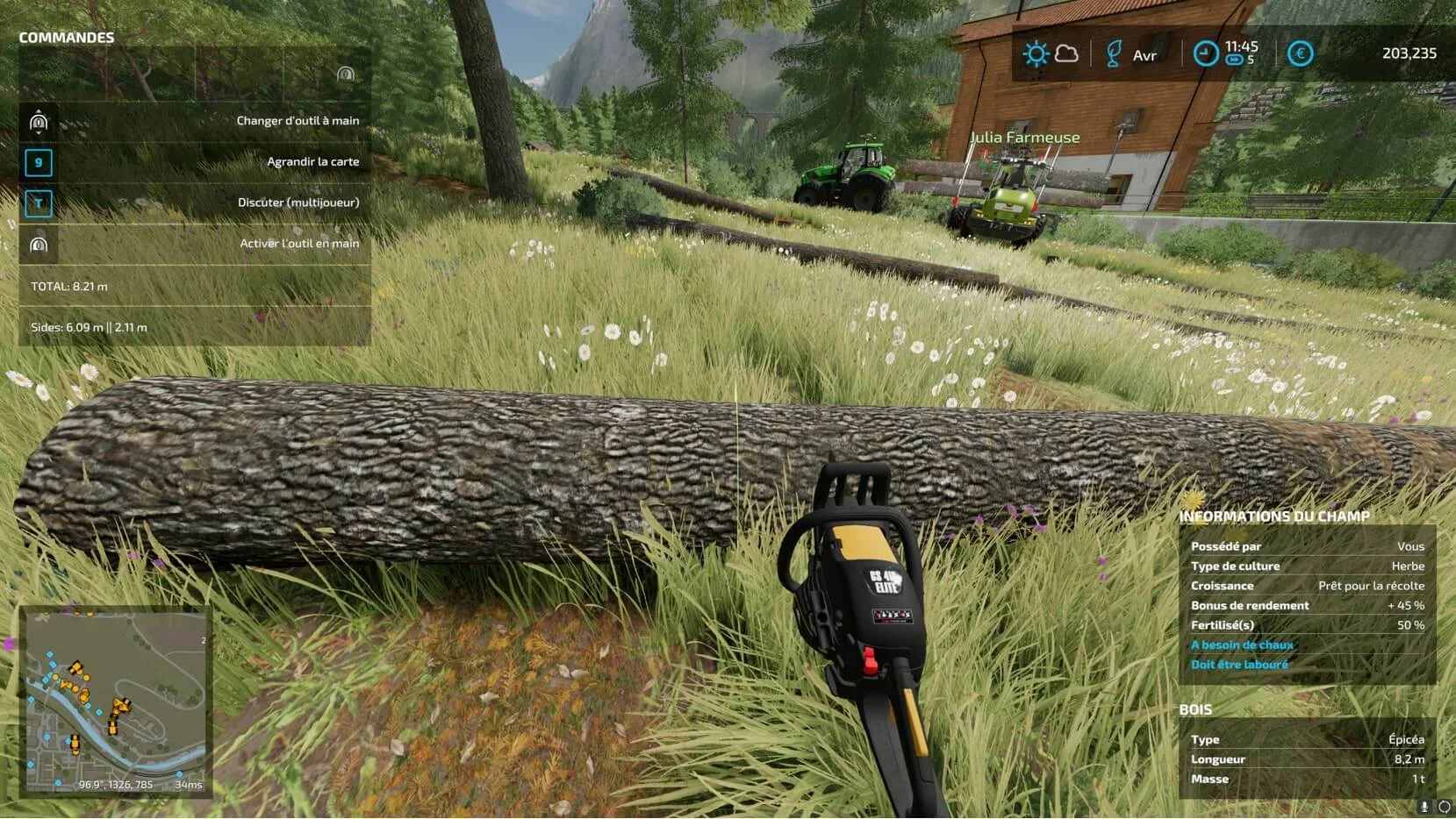 TreeMeter v1.0 FS22 FS22 Mod Free Download