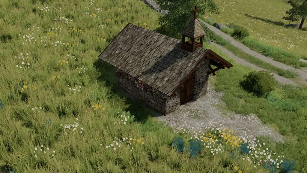 Tyrolean Chapel (Prefab) v1.0 FS22 FS22 Mod Free Download