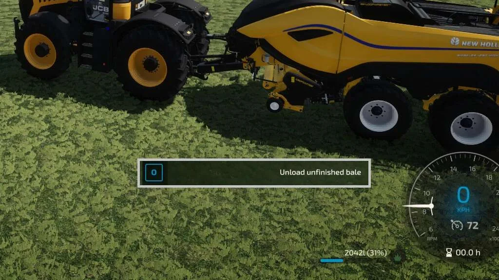 Unload Bales Early v1.0.0.1 FS22