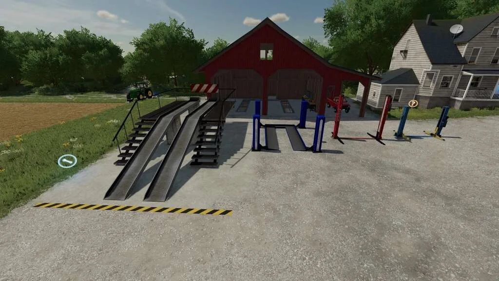 Used Lifting Platforms v1.0 FS22 FS22 Mod Free Download