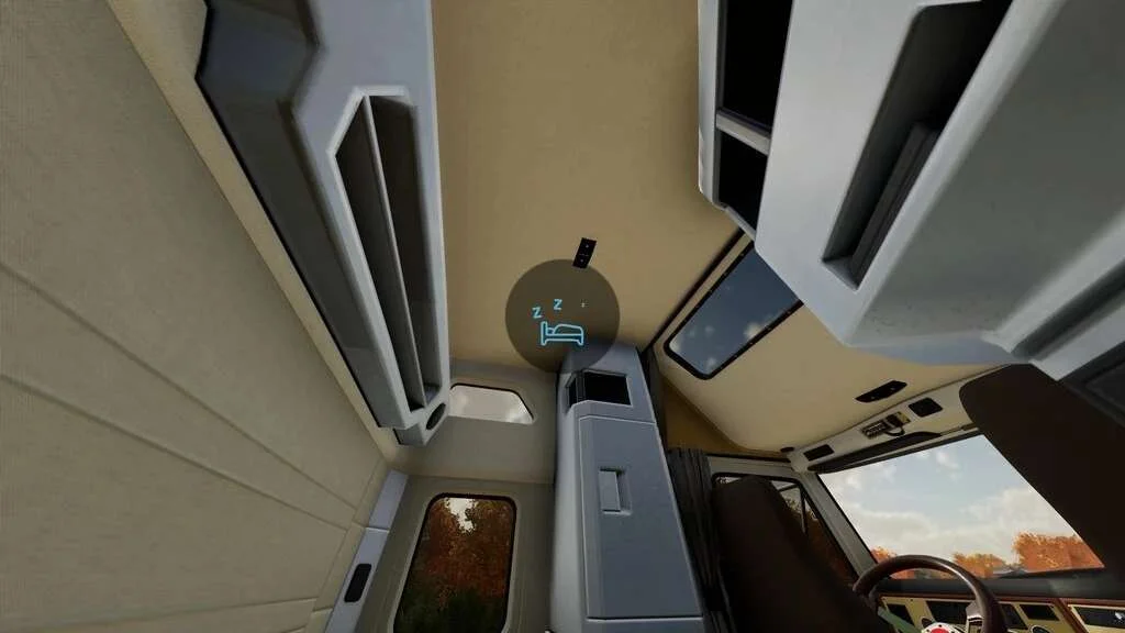 Vehicle Sleeper Cab v1.0 FS22 FS22 Mod Free Download