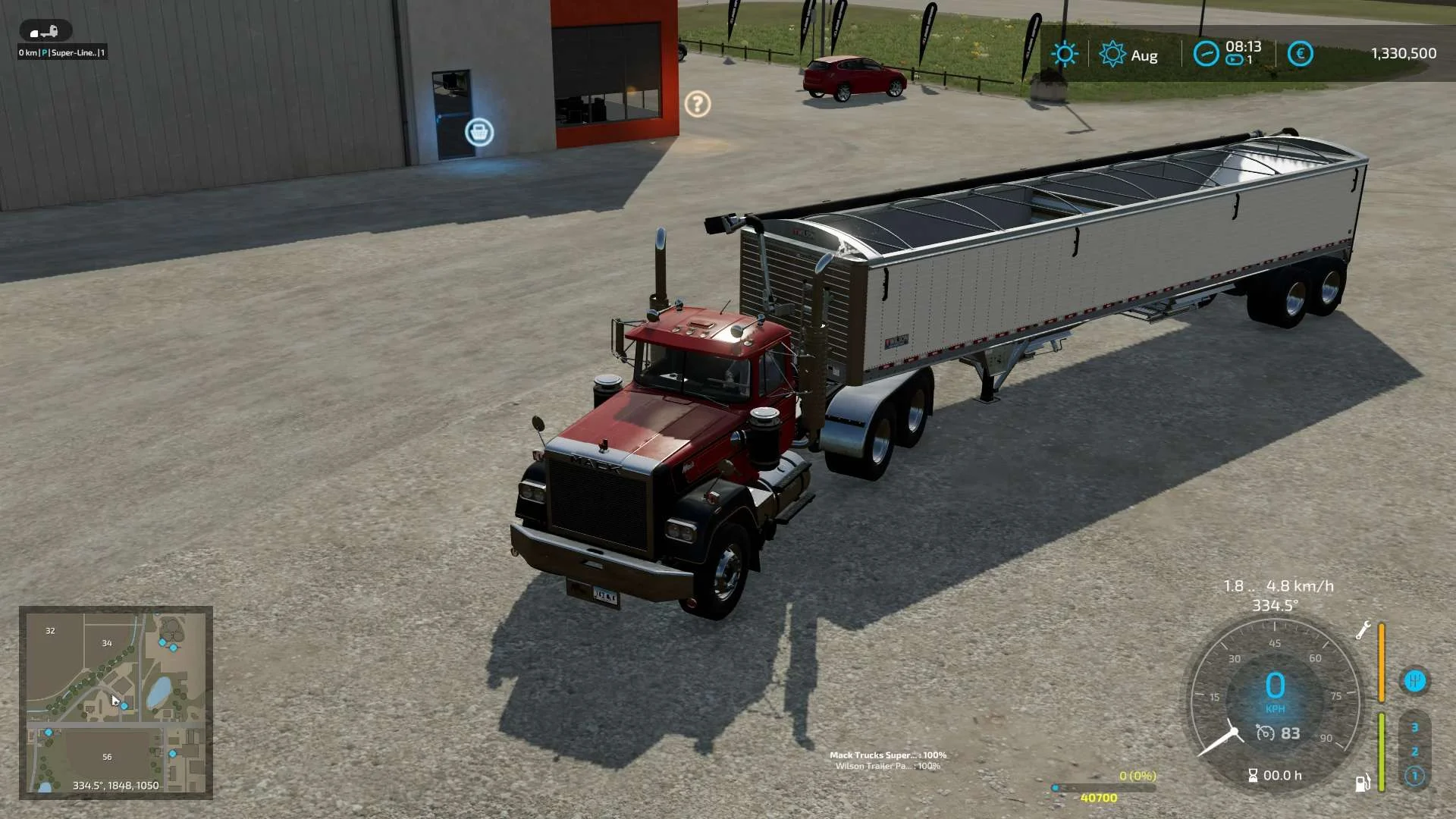 VehicleFruit Hud v0.55Beta FS22 FS22 Mod Free Download