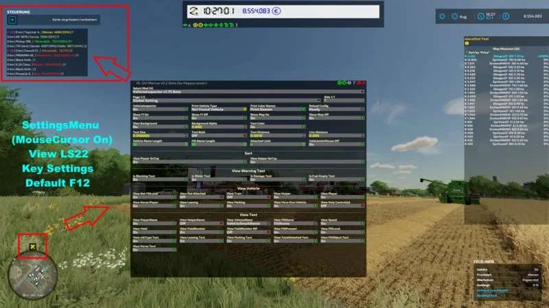 VehicleInspector v1.87 Beta FS22 FS22 Mod Free Download