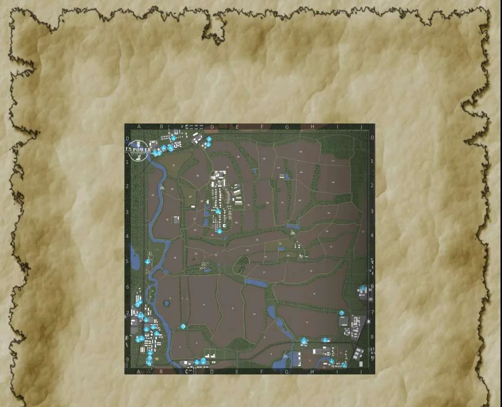 Village Berry PDA FOR REAL GPS MOD v1.0 FS22 FS22 Mod Free Download