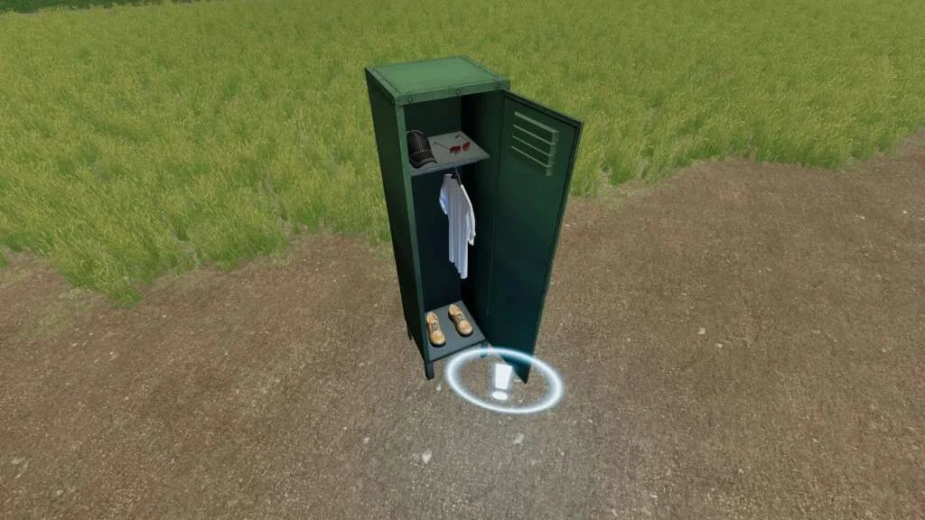 Wardrobe Locker v1.0 FS22