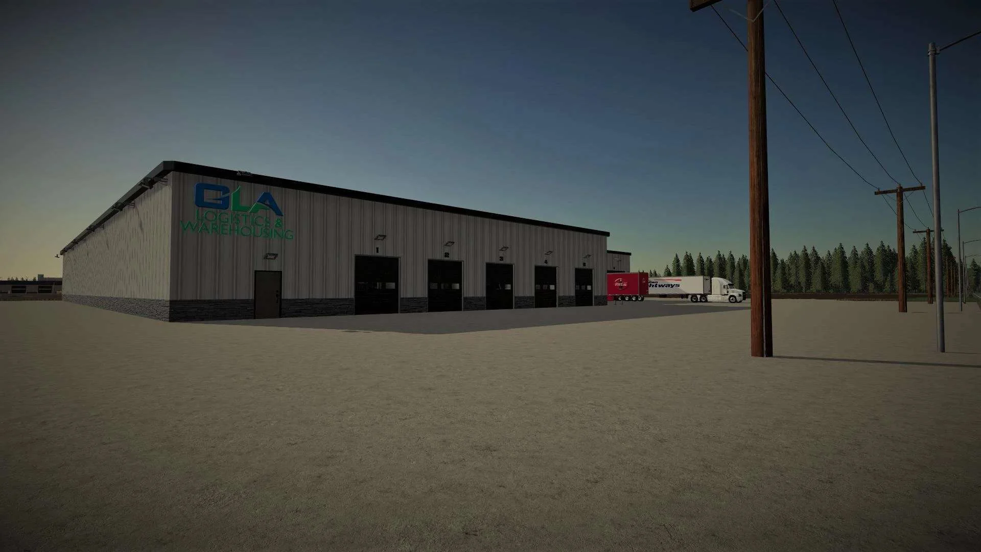 Warehouse v1.0 FS22 FS22 Mod Free Download