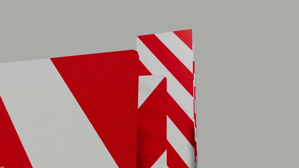 Warning Stripes (Prefab) v1.0 FS22 FS22 Mod Free Download