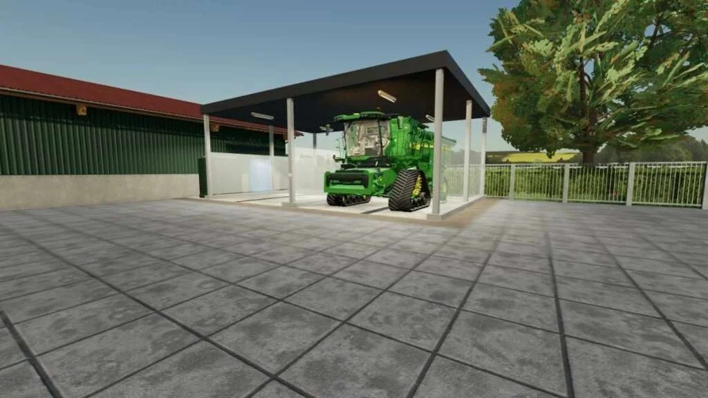 Wash Station v1.0 FS22 FS22 Mod Free Download