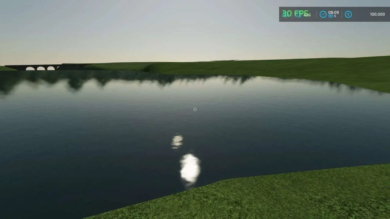 Waterplane 2×2 km v1.0 FS22 FS22 Mod Free Download
