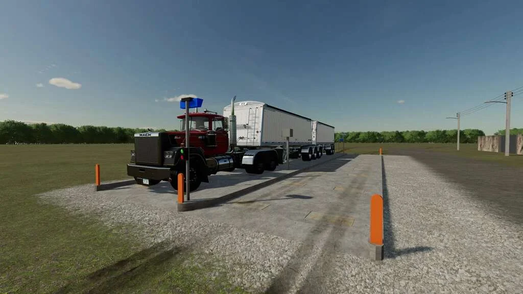 Weighing Station Large v1.0 FS22 FS22 Mod Free Download