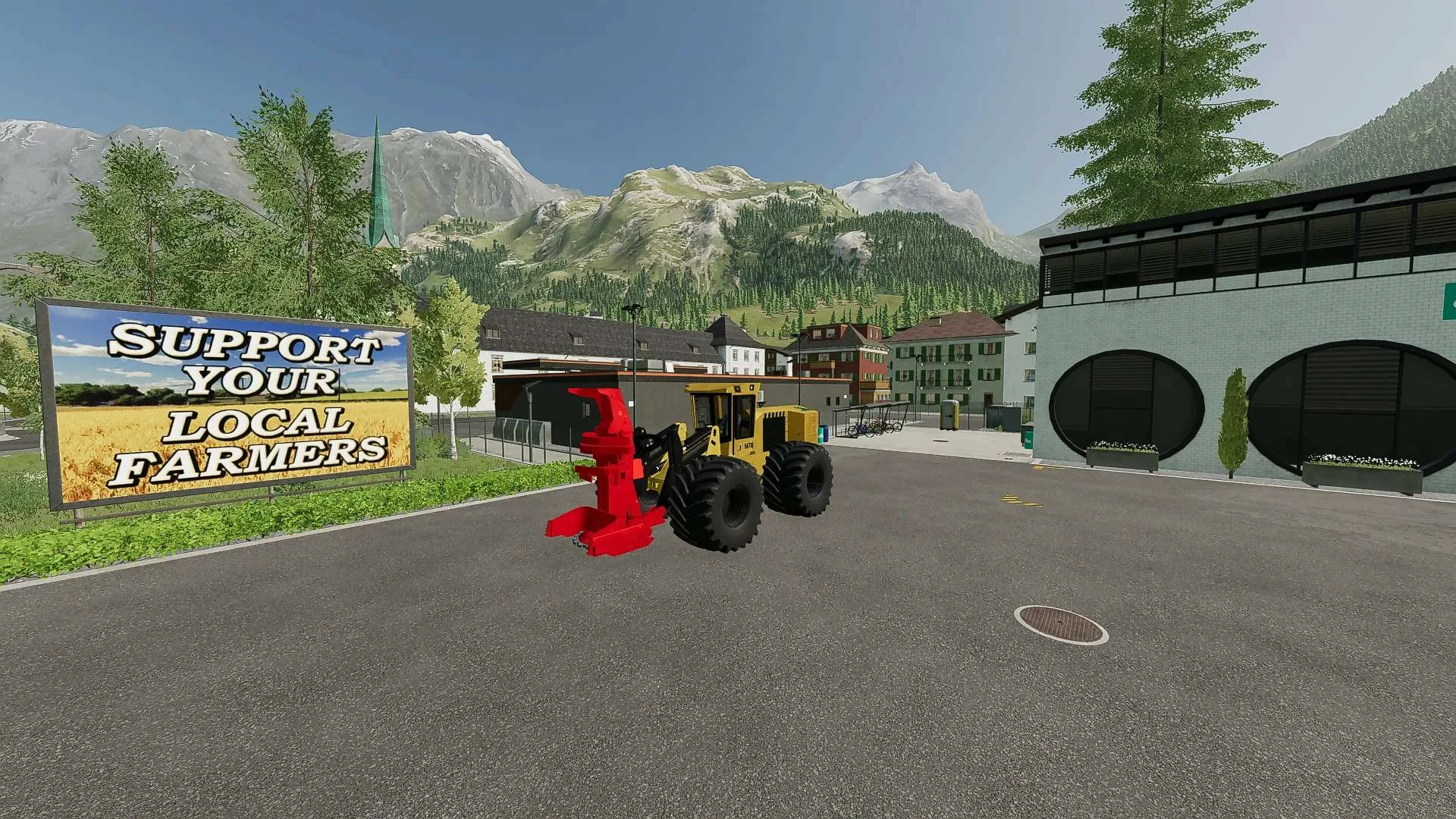 Weiler B670 wheeled Buncher v1.0 FS22 FS22 Mod Free Download