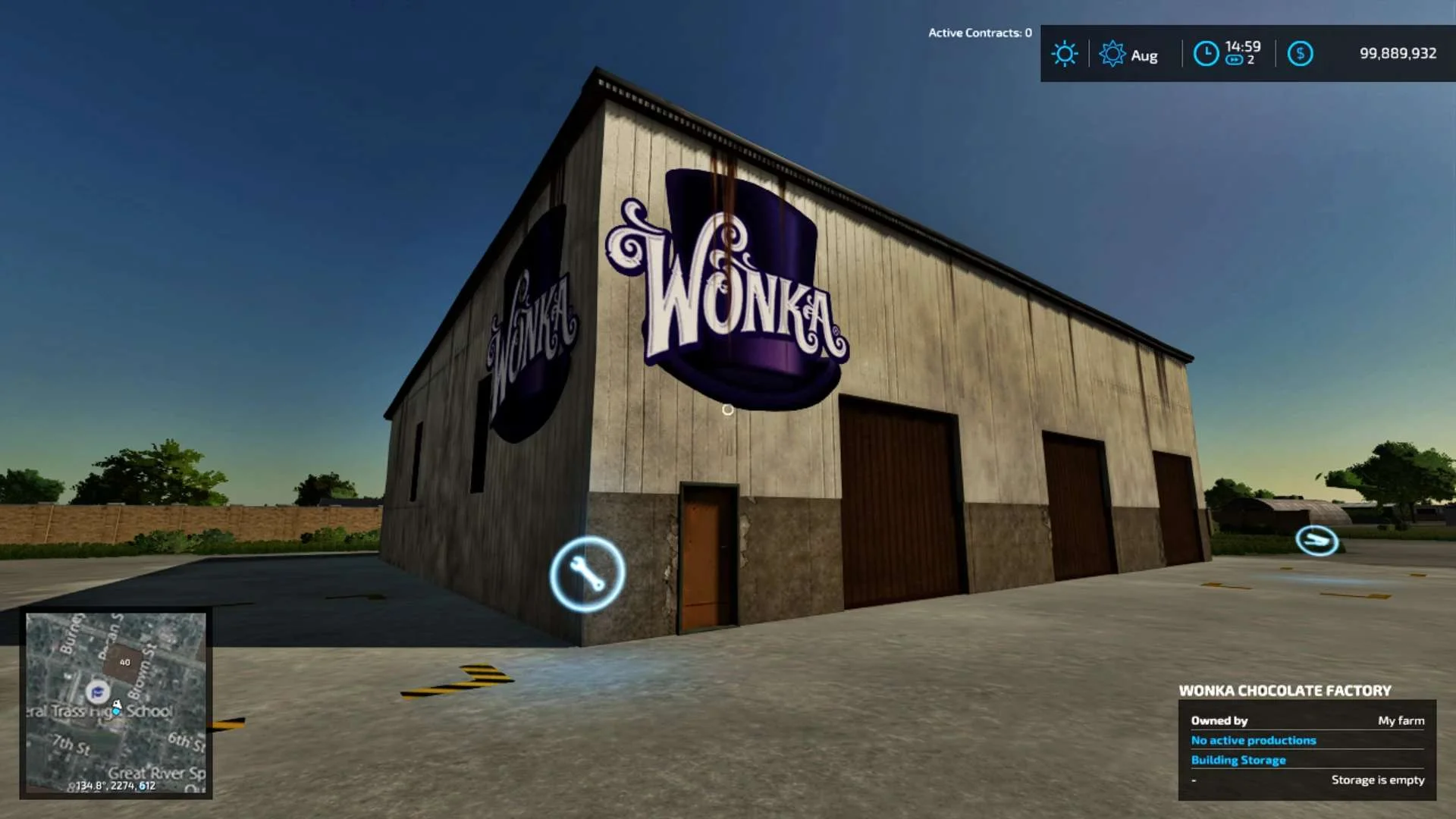 Wonka Chocolate Factory v1.0 FS22 FS22 Mod Free Download