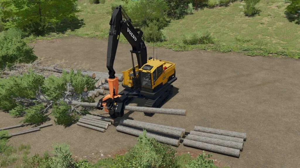 Wood Harvester Controls v1.2 FS22 FS22 Mod Free Download
