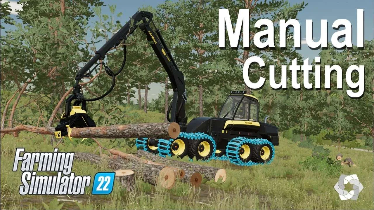 Wood Harvester Manual Cutting v1.0 FS22 FS22 Mod Free Download