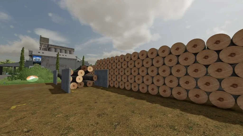 Wood Storage v1.0 FS22 FS22 Mod Free Download