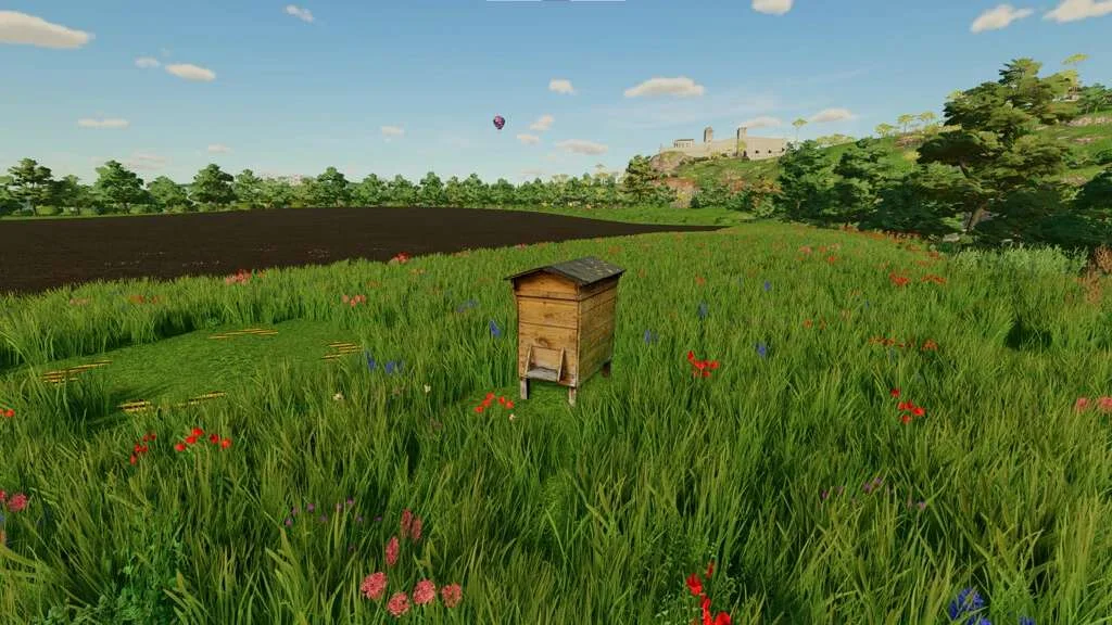 Wooden Hive For Bees v1.0 FS22 FS22 Mod Free Download