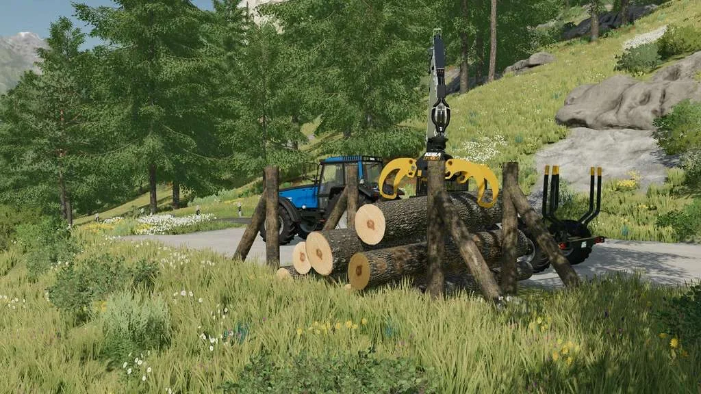 Wooden Support v1.1 FS22 FS22 Mod Free Download