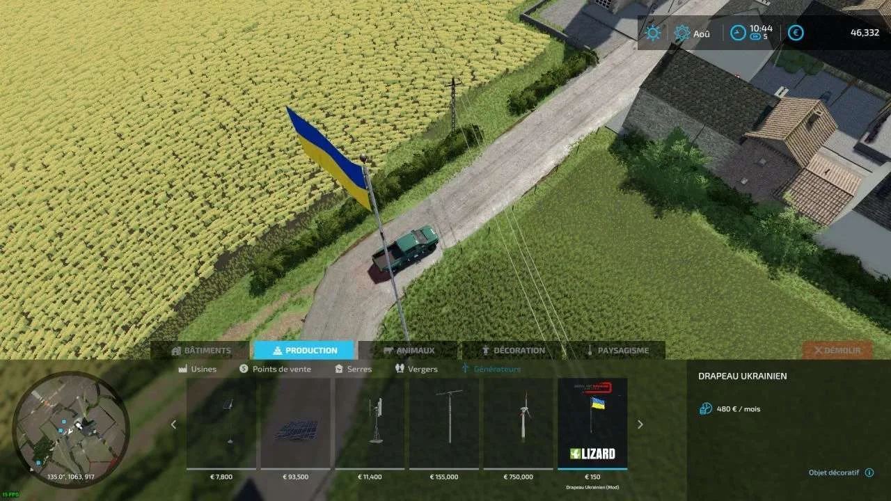 World Country Flag v2.0 FS22 FS22 Mod Free Download