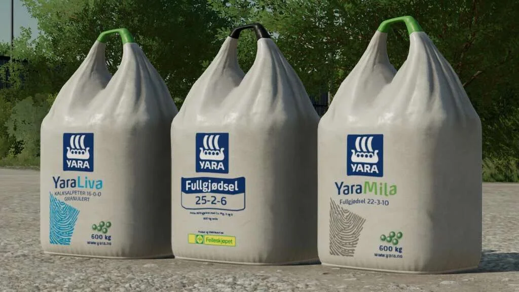 Yara Big Bags v1.0.0.1 FS22 FS22 Mod Free Download