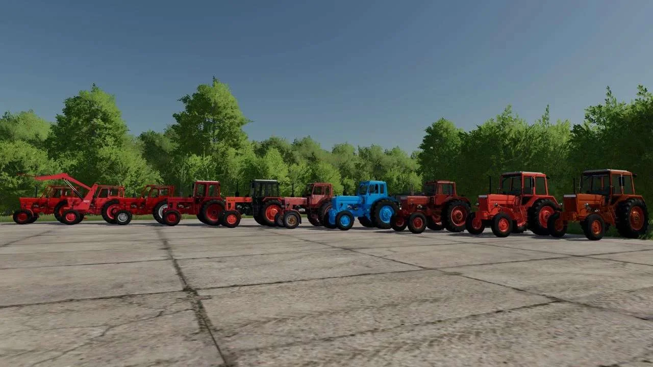 Belarus MTZ Pack v2.2.3.5 FS22 FS22 Mod Free Download