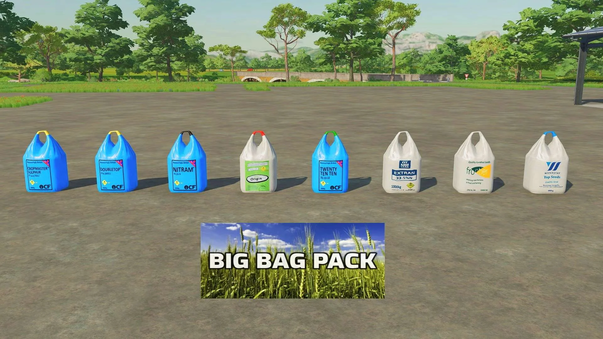 Big Bag Pack v1.0 FS22 FS22 Mod Free Download
