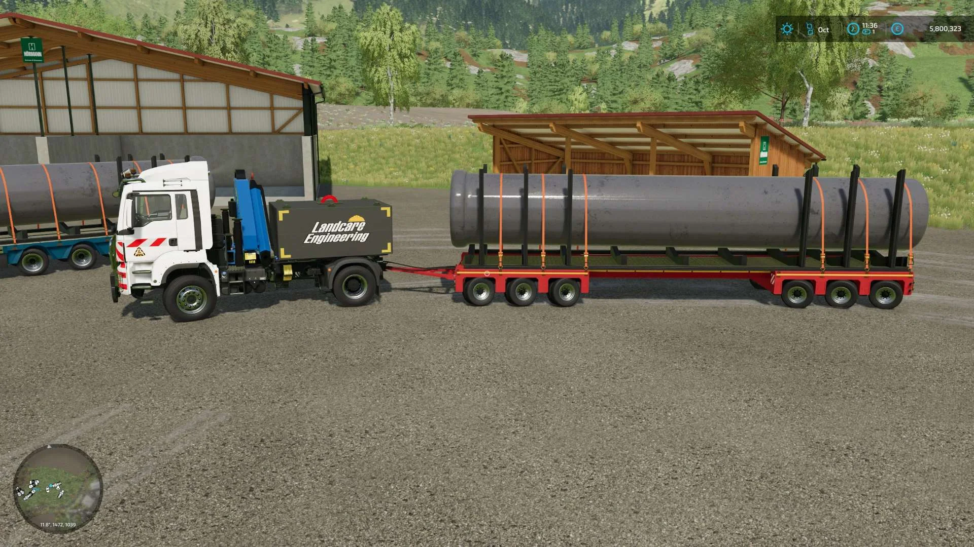 Big Pipe Pack V1.0 FS22 FS22 Mod Free Download