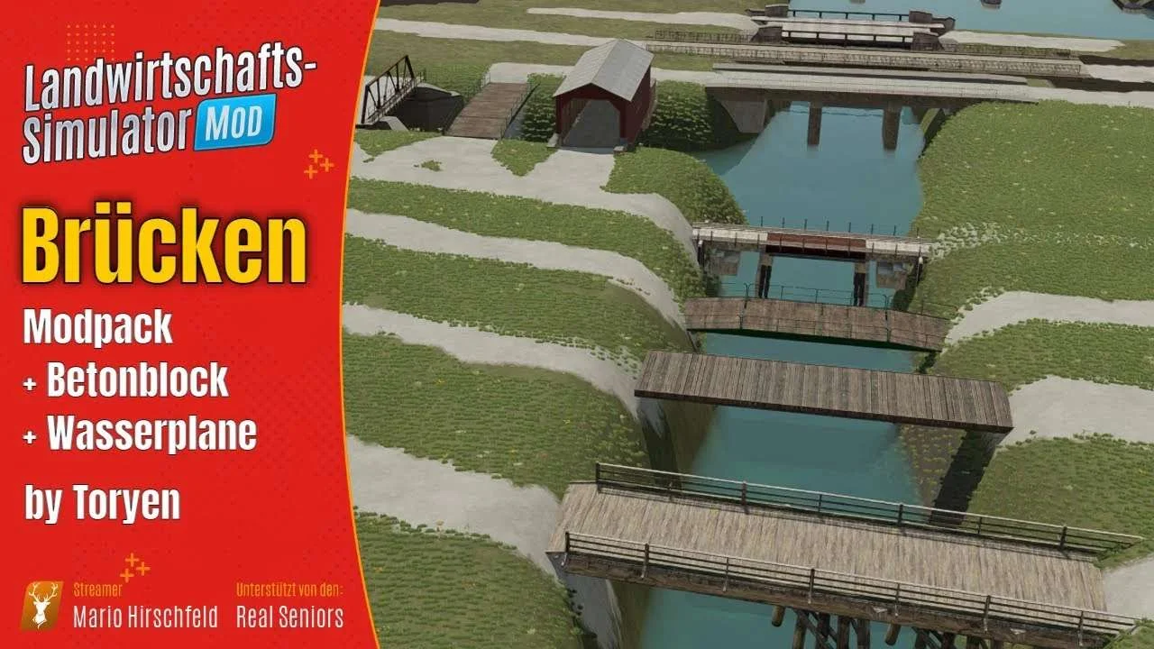 Bridge Mod Pack v1.0 FS22 FS22 Mod Free Download