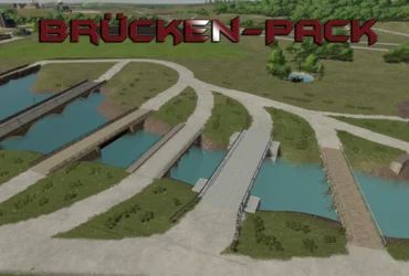 Bridge Pack V1.0 FS22 Mod Free Download