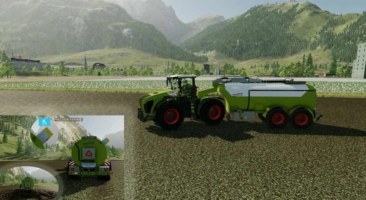 Claas Xerion 5000 VC & Kaweco PACK v1.0 FS22 FS22 Mod Free Download