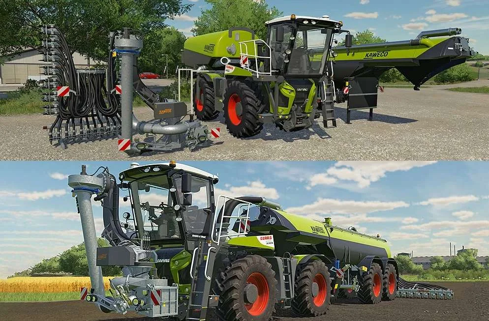 CLAAS XERION SADDLE TRAC Pack Notes FS22 FS22 Mod Free Download
