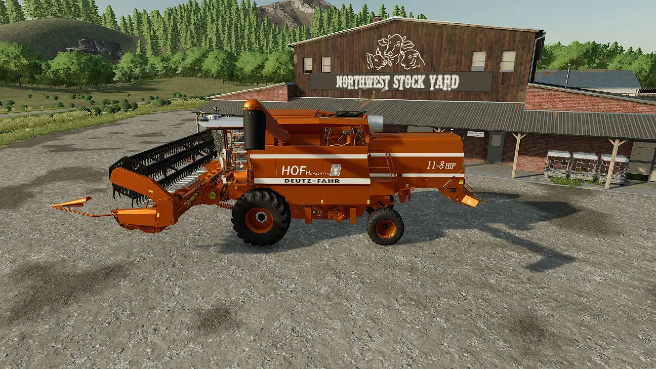 DeutzFahr Hof Hirschfeld Drescher Mod Pack 1.0 FS22 FS22 Mod Free Download