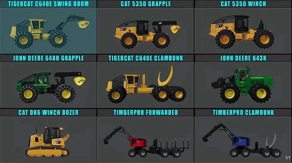 Equipment FDR Logging v1.0 FS22 FS22 Mod Free Download