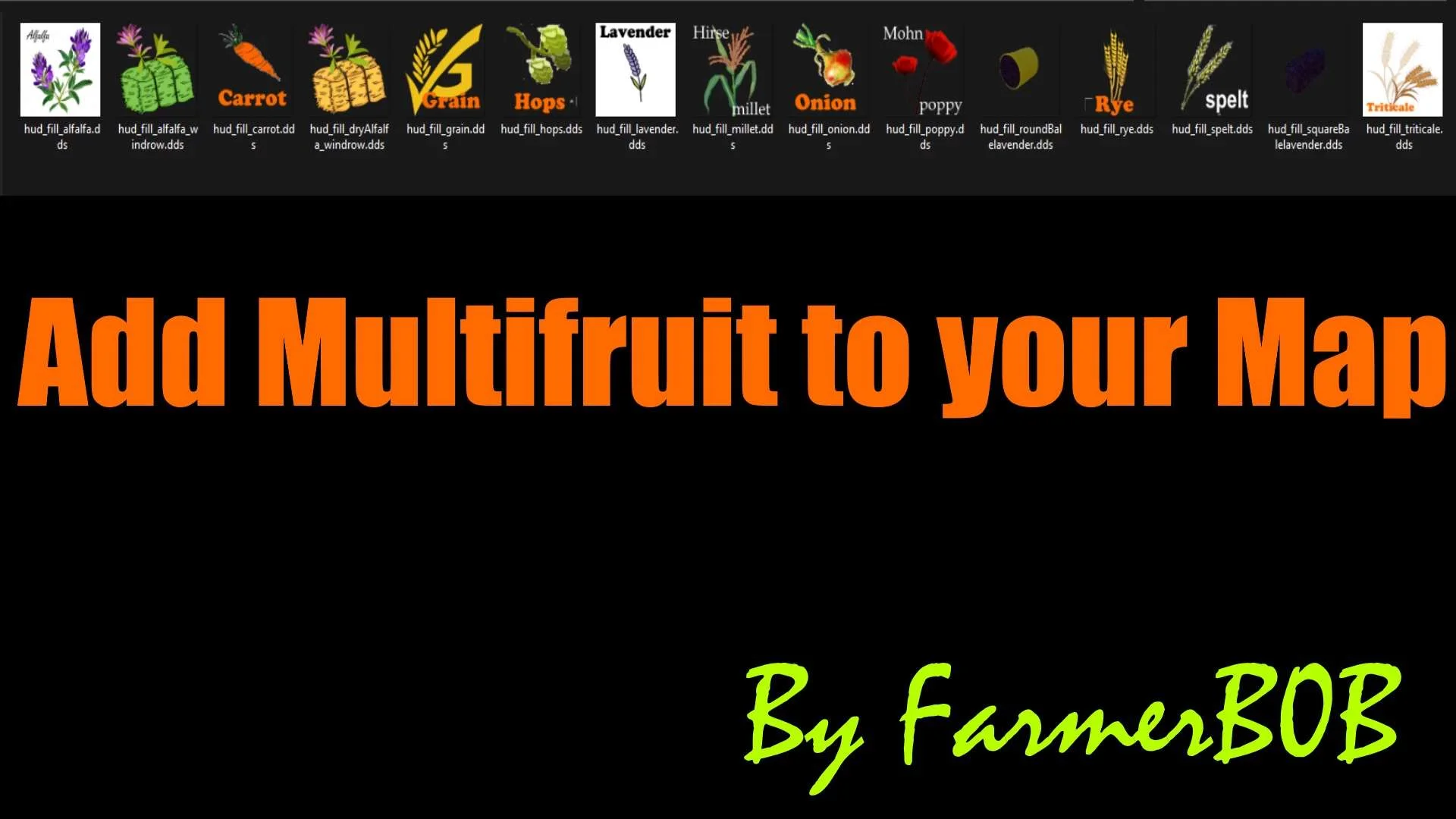 FarmerB0B’s Multifruit Pack v1.0 FS22 FS22 Mod Free Download