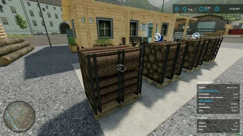 Fed Produktions Pack Revamp erforderlich v2.0 FS22 FS22 Mod Free Download
