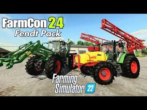 Fendt (FarmCon24) Pack EDIT v1.0 FS22 FS22 Mod Free Download