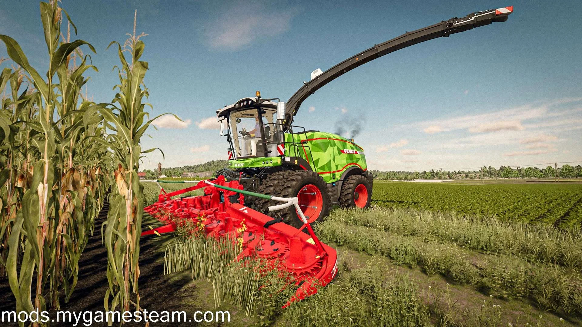 Fendt Katana 850 V1.5 FS22 FS22 Mod Free Download