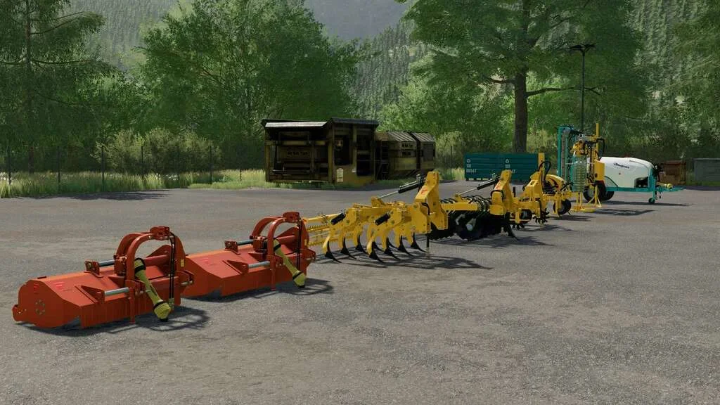 FERRAND / DHUGUES Vineyard Pack v1.0 FS22 FS22 Mod Free Download