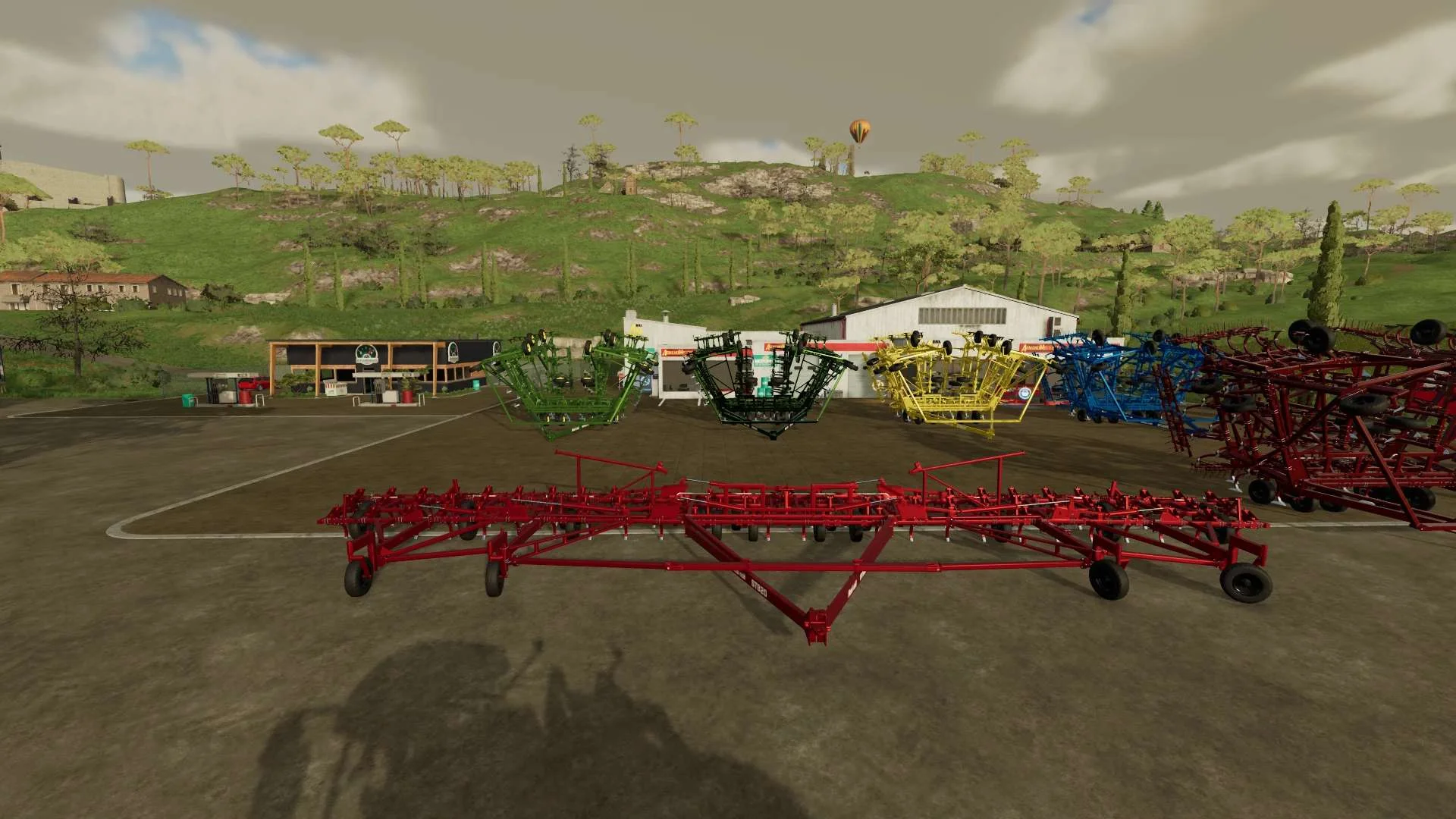 Flexicoil ST820 Cultivator and Plow Working Width 24.0 Update V v1.2 FS22 FS22 Mod Free Download