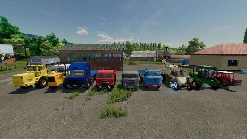 FS22 Kharon Retro TSZ Pack v1.0 FS22 FS22 Mod Free Download
