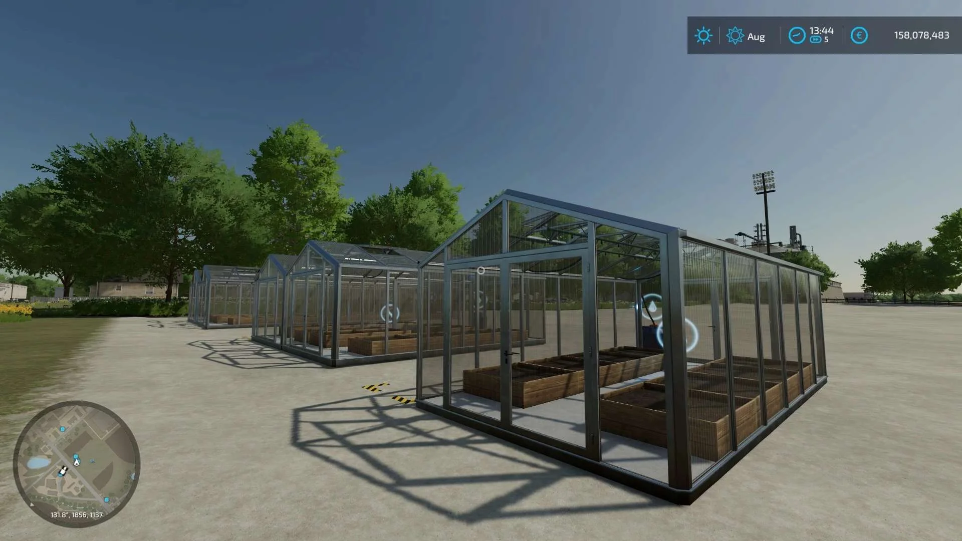 Greenhouses Pack v2.0 FS22 FS22 Mod Free Download