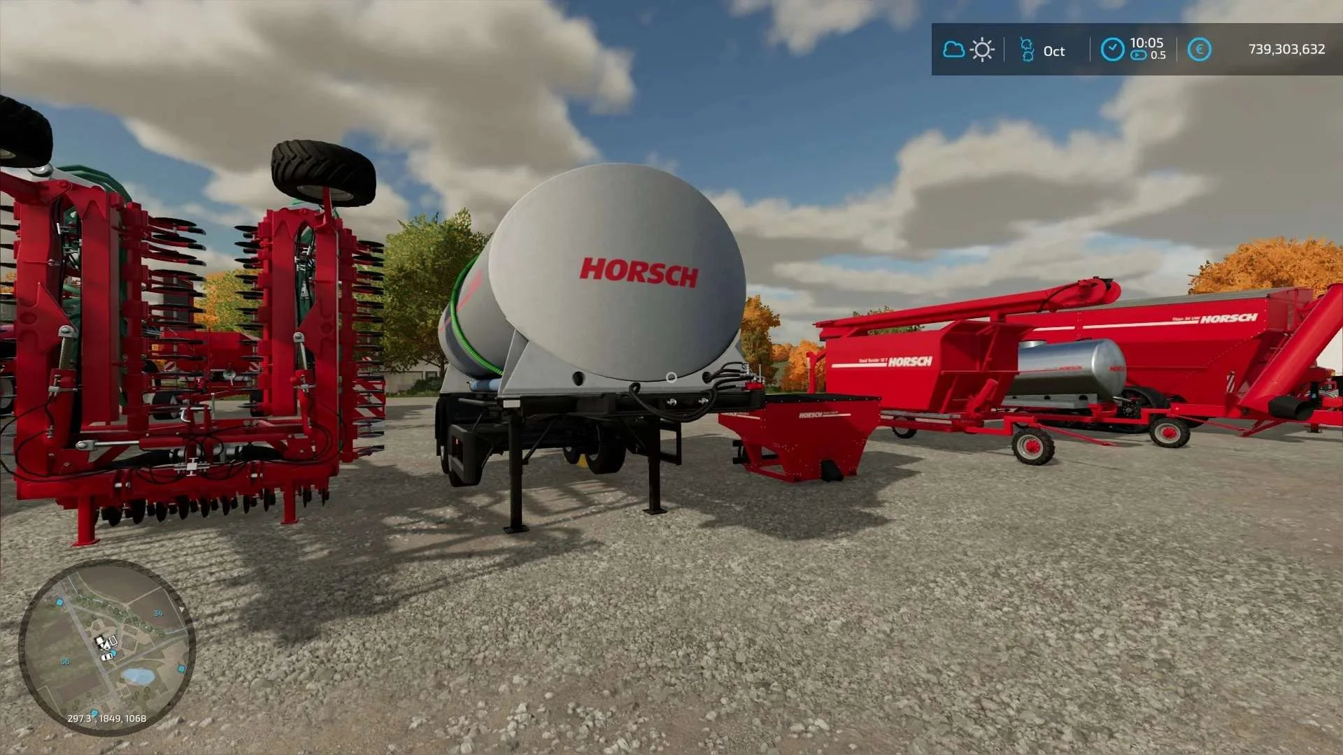 Horsch Pack v1.0.0.3 FS22 FS22 Mod Free Download